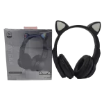 هدفون گربه ای مدل xy-207 مشکی - Image 2