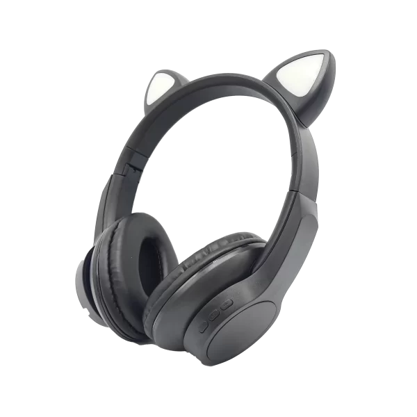 هدفون گربه ای مدل xy-207 مشکی - Image 4