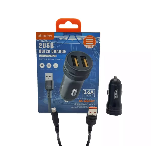 شارژر فندکی ABODOS مدل AS-GS26KIT-I