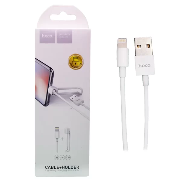 کابل شارژر لایتنینگ هوکو مدل X31
