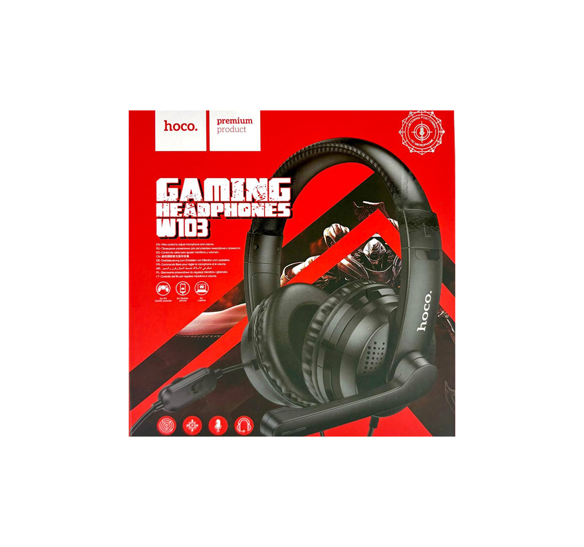 هدفون گیمینگ هوکو مدل W103