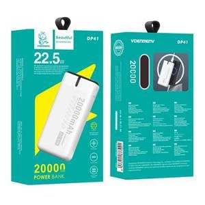 پاور بانک 20000mAh برند VDENMENV مدل DP45